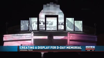 Virginia Tech designers create digital display for D-Day Memorial in Bedford